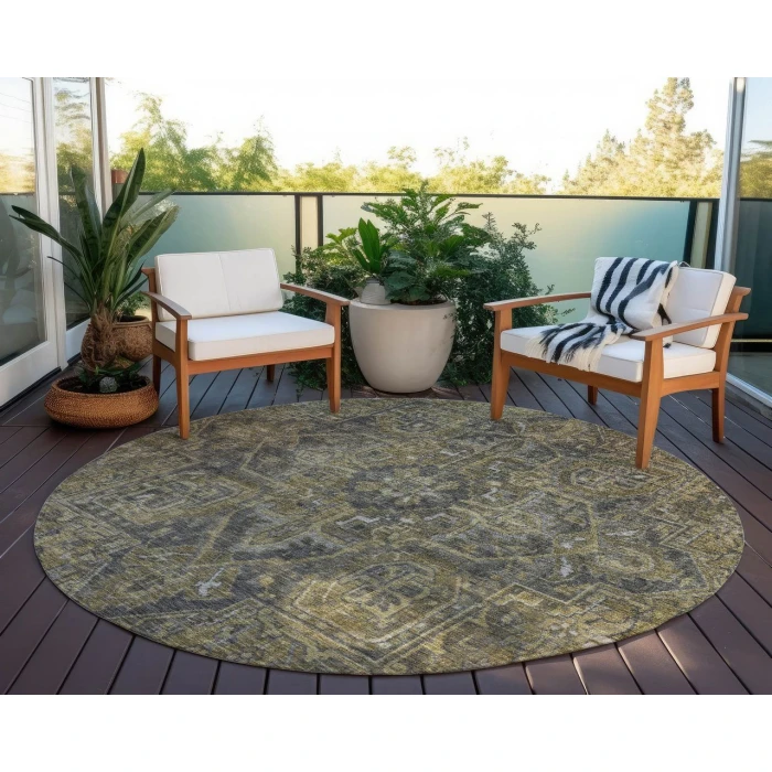Chantille ACN571 Chocolate 8' x 8' Rug