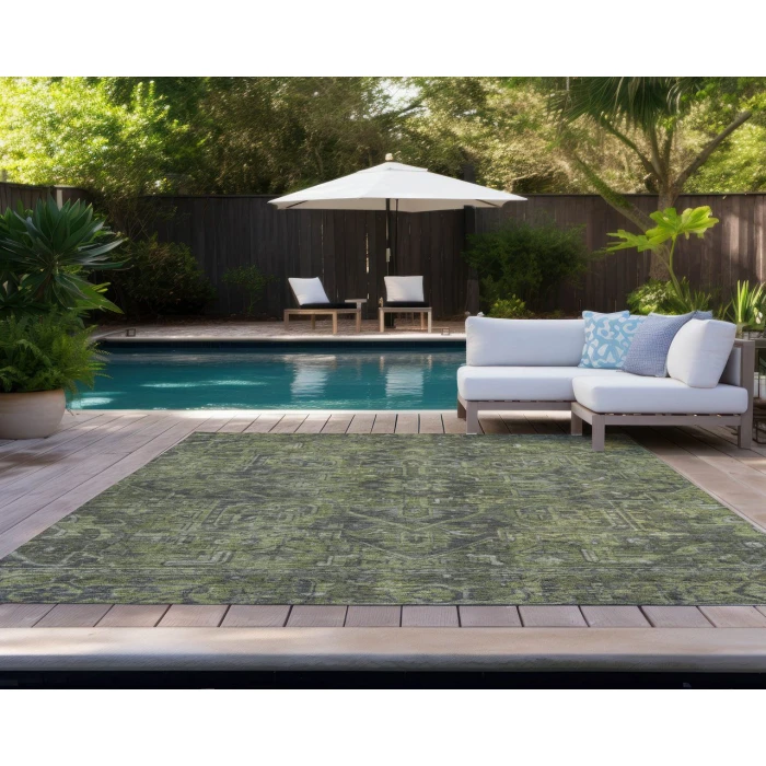 Chantille ACN571 Green 9' x 12' Rug