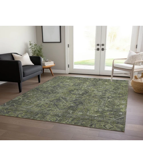 Chantille ACN571 Green 5' x 7'6" Rug