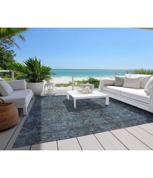 Chantille ACN571 Navy 3' x 5' Rug