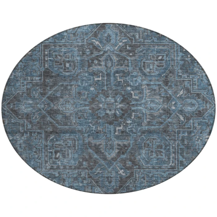 Chantille ACN571 Navy 8' x 8' Rug