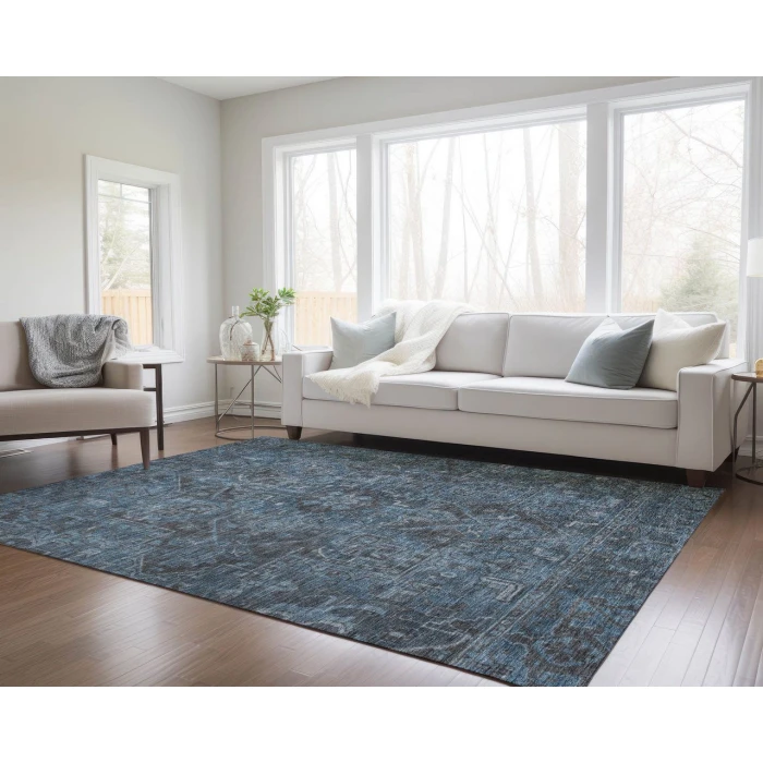 Chantille ACN571 Navy 8' x 10' Rug