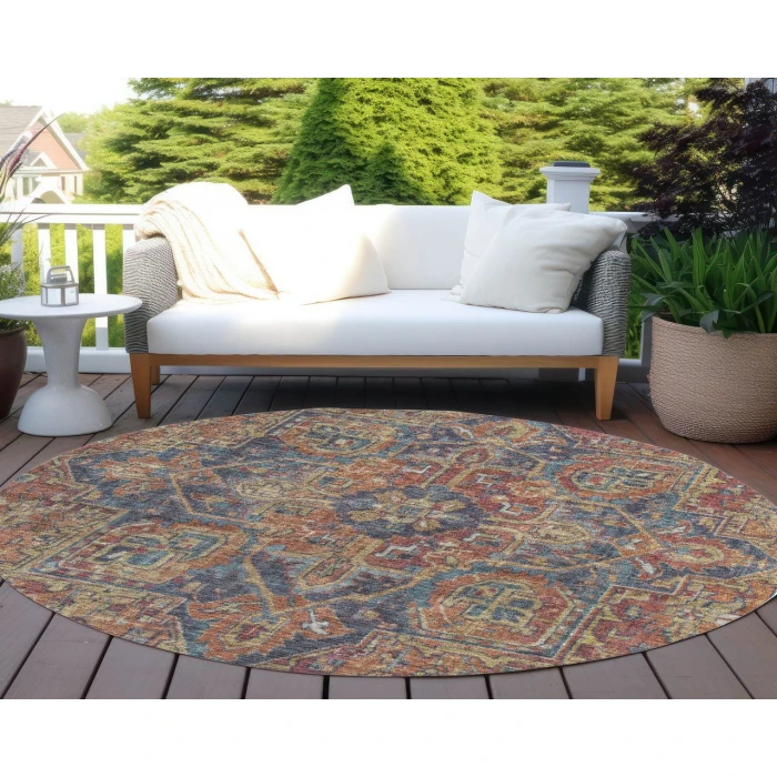Chantille ACN571 Red 8' x 8' Rug