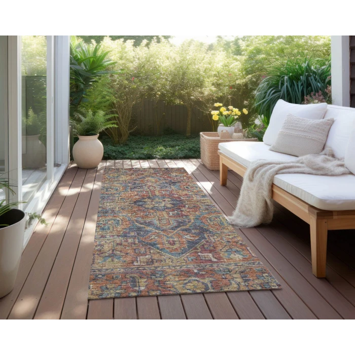 Chantille ACN571 Red 2'3" x 7'6" Rug