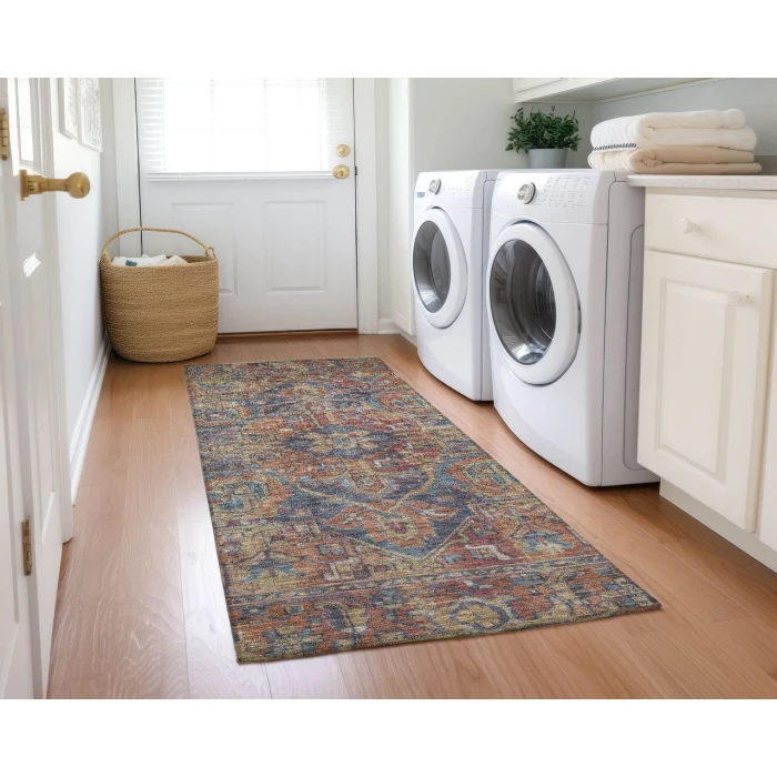 Chantille ACN571 Red 2'3" x 7'6" Rug