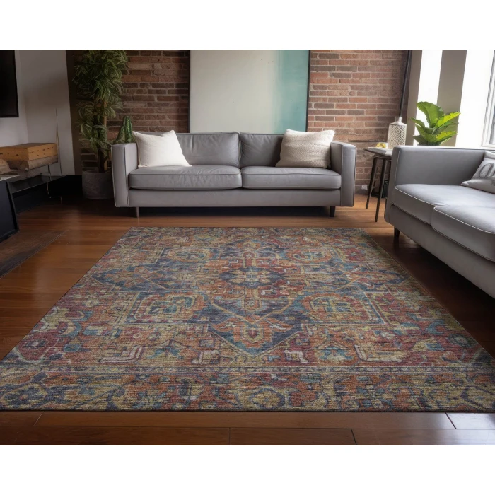 Chantille ACN571 Red 2'6" x 3'10" Rug