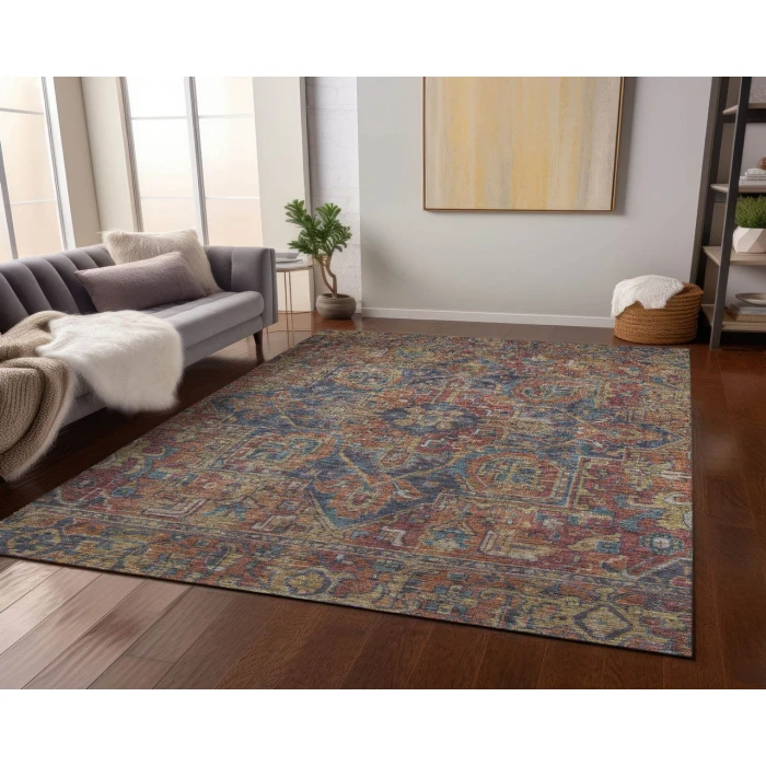 Chantille ACN571 Red 2'6" x 3'10" Rug