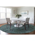 Chantille ACN571 Turquoise 8' x 8' Rug