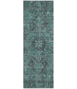 Addison Chantille ACN571 Turquoise 2 ft. 3 in. x 7 ft. 6 in. Runner Rug