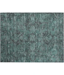 Addison Chantille ACN571 Turquoise 1 ft. 8 in. x 2 ft. 6 in. Rectangle Rug
