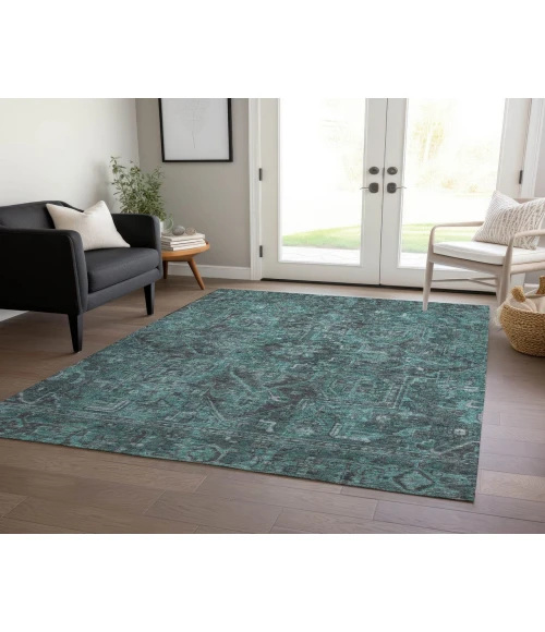 Chantille ACN571 Turquoise 9' x 12' Rug