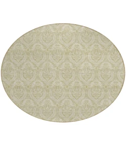 Addison Chantille ACN572 Beige 8 ft. x 8 ft. Round Rug