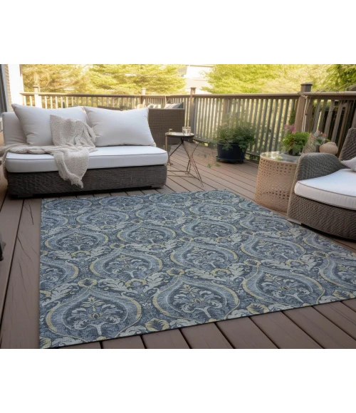 Chantille ACN572 Blue 3' x 5' Rug