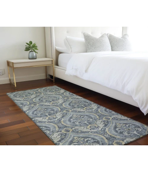 Chantille ACN572 Blue 2'3" x 7'6" Rug