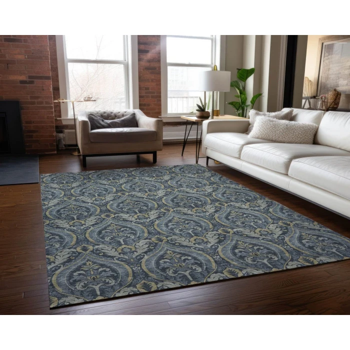 Chantille ACN572 Blue 8' x 10' Rug