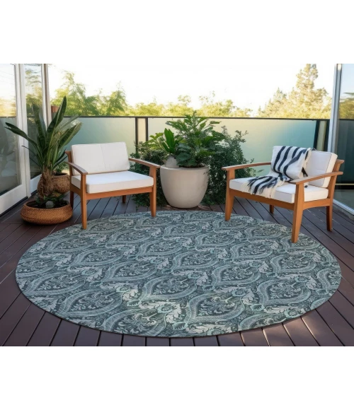Chantille ACN572 Teal 8' x 8' Rug