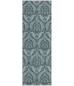 Addison Chantille ACN572 Teal 2 ft. 3 in. x 7 ft. 6 in. Runner Rug