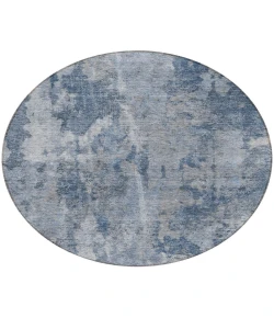 Addison Chantille ACN573 Blue 8 ft. x 8 ft. Round Rug