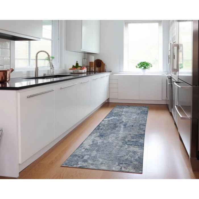 Chantille ACN573 Blue 2'3" x 7'6" Rug