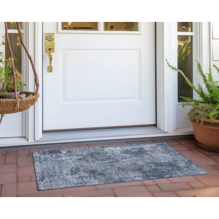Chantille ACN573 Blue 1'8" x 2'6" Rug