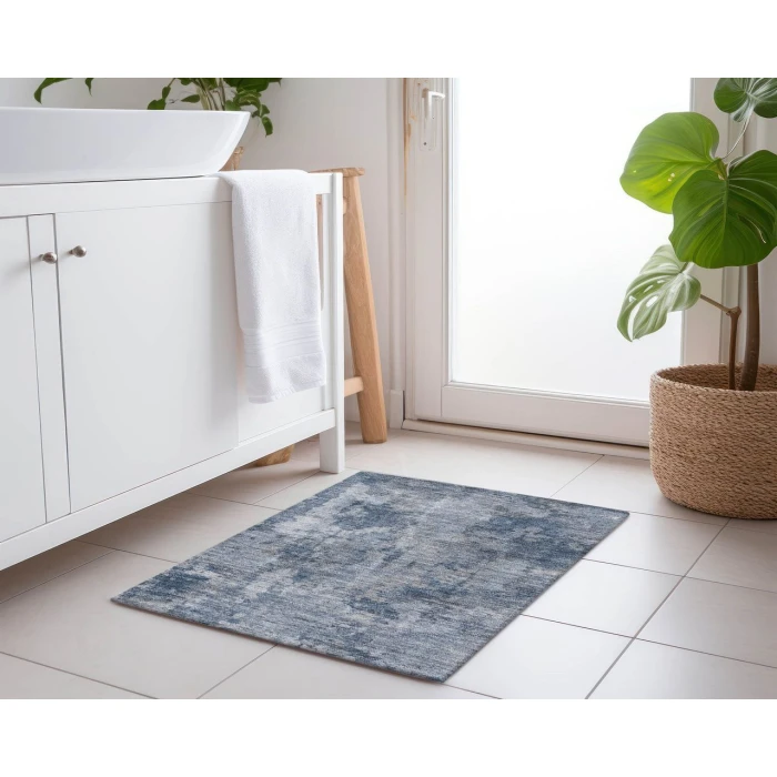 Chantille ACN573 Blue 1'8" x 2'6" Rug