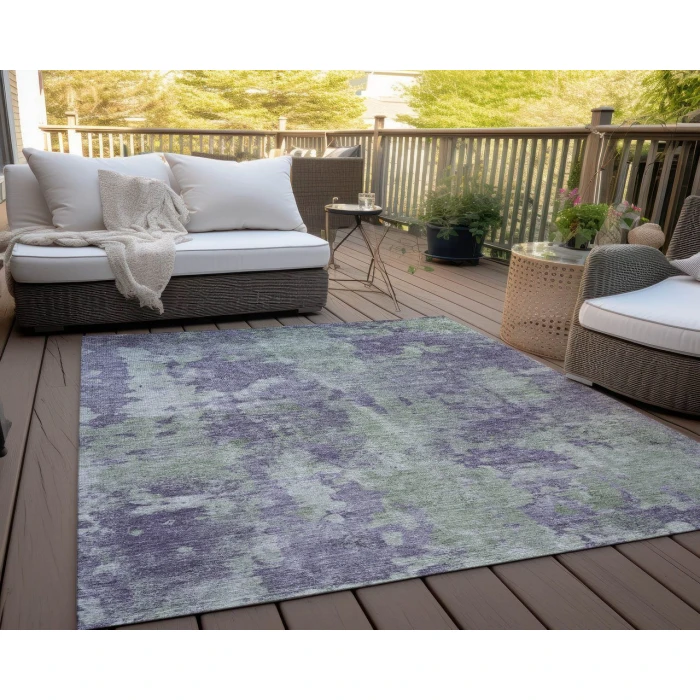 Chantille ACN573 Purple 8' x 10' Rug