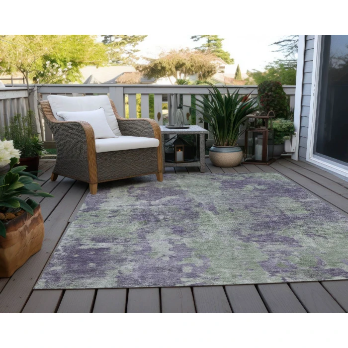 Chantille ACN573 Purple 8' x 10' Rug