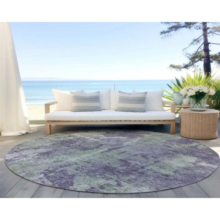 Chantille ACN573 Purple 8' x 8' Rug