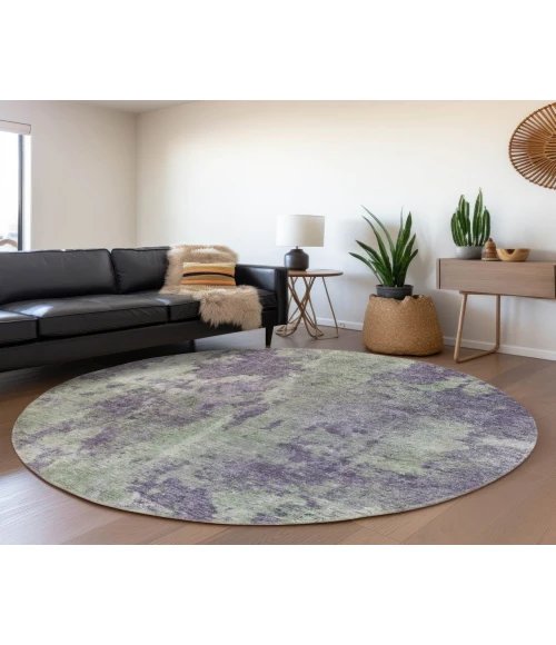 Chantille ACN573 Purple 8' x 8' Rug