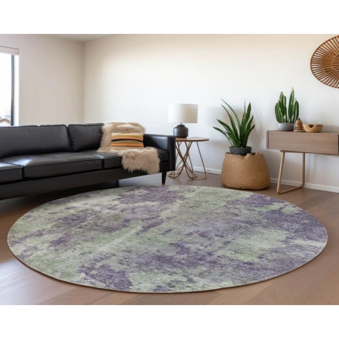 Chantille ACN573 Purple 8' x 8' Rug