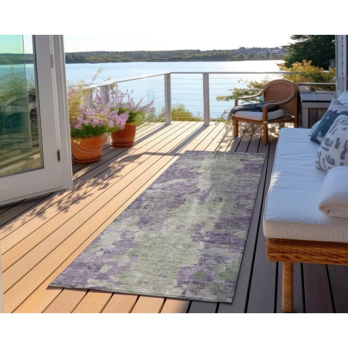 Chantille ACN573 Purple 2'3" x 7'6" Rug