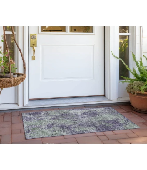 Chantille ACN573 Purple 1'8" x 2'6" Rug