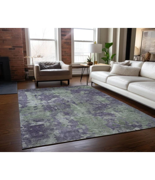 Chantille ACN573 Purple 3' x 5' Rug