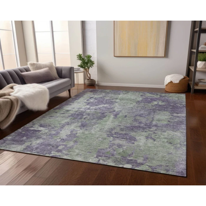 Chantille ACN573 Purple 8' x 10' Rug