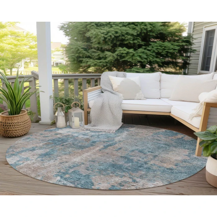Chantille ACN573 Teal 8' x 8' Rug