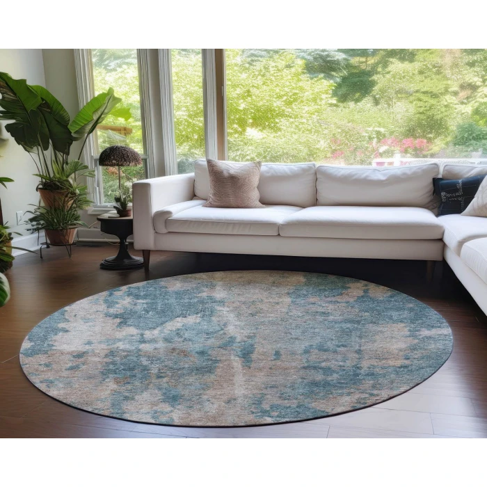Chantille ACN573 Teal 8' x 8' Rug
