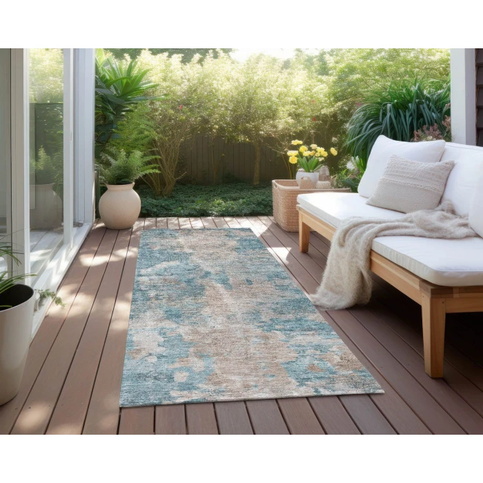 Chantille ACN573 Teal 2'3" x 7'6" Rug