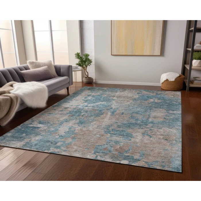 Chantille ACN573 Teal 8' x 10' Rug