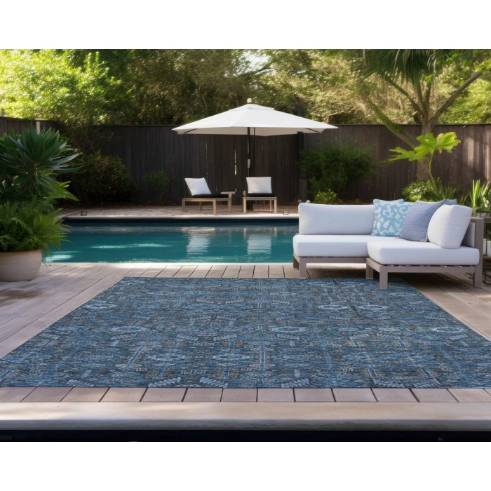 Chantille ACN574 Blue 10' x 14' Rug