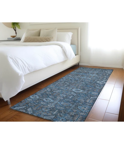 Chantille ACN574 Blue 2'3" x 7'6" Rug