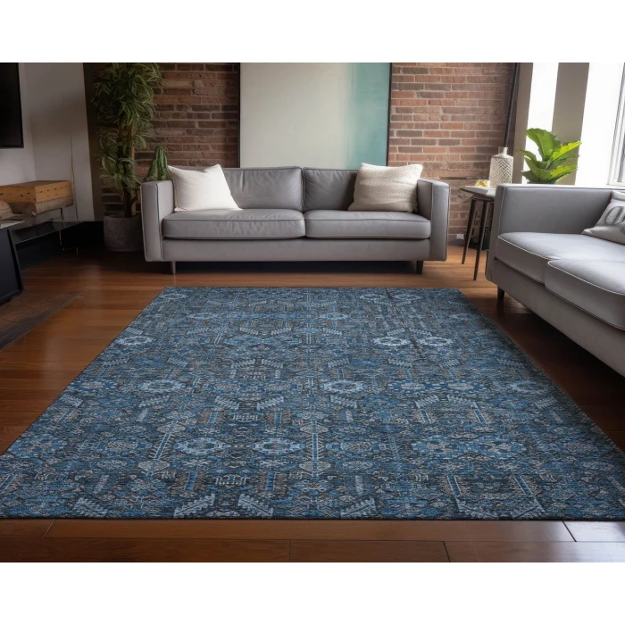 Chantille ACN574 Blue 10' x 14' Rug