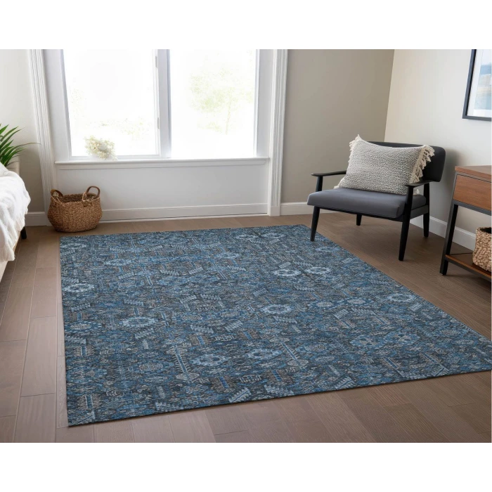 Chantille ACN574 Blue 10' x 14' Rug