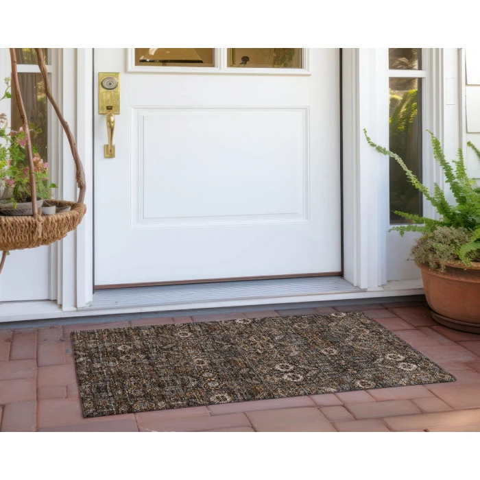 Chantille ACN574 Chocolate 1'8" x 2'6" Rug