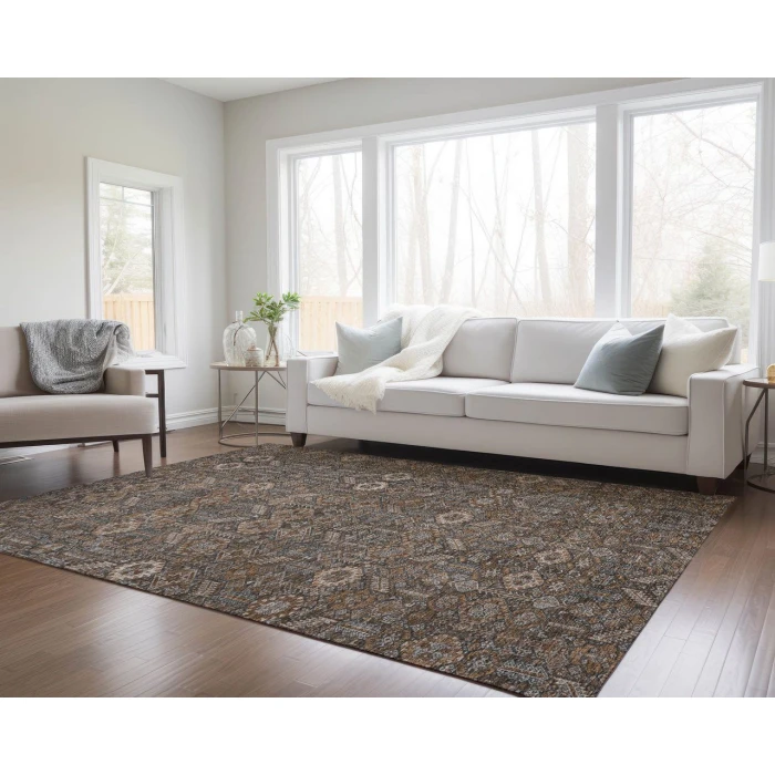Chantille ACN574 Chocolate 3' x 5' Rug