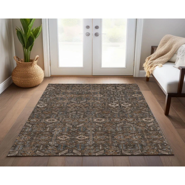 Chantille ACN574 Chocolate 3' x 5' Rug