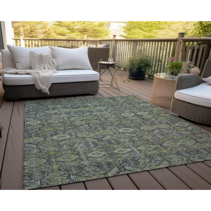 Chantille ACN574 Green 10' x 14' Rug