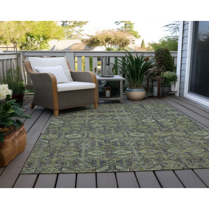 Chantille ACN574 Green 10' x 14' Rug