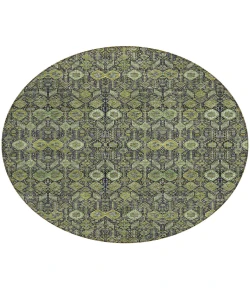 Addison Chantille ACN574 Green 8 ft. x 8 ft. Round Rug