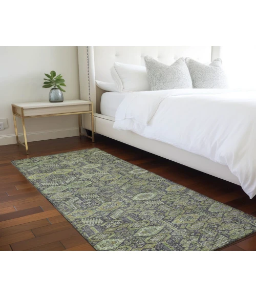 Chantille ACN574 Green 2'3" x 7'6" Rug