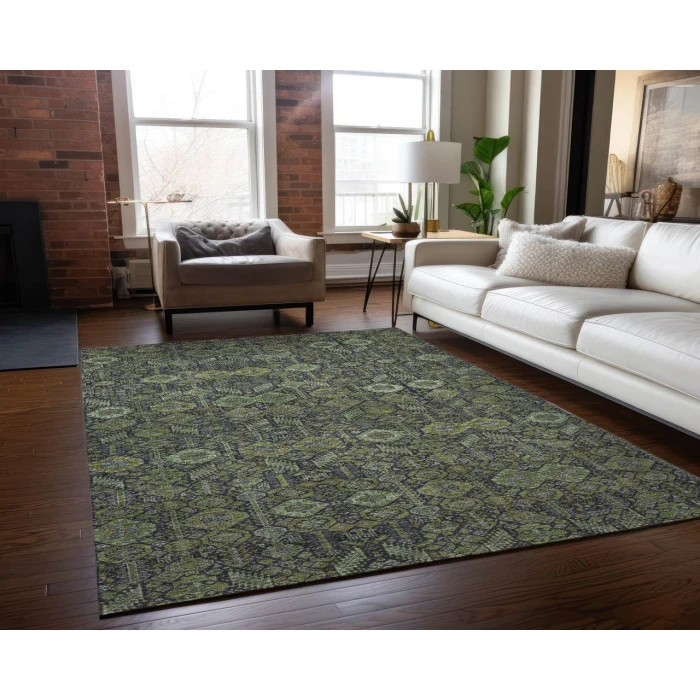 Chantille ACN574 Green 10' x 14' Rug